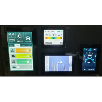 EDT 3.5″ TFT Display, 850cd/m², UI2 CTP, Standard Temp