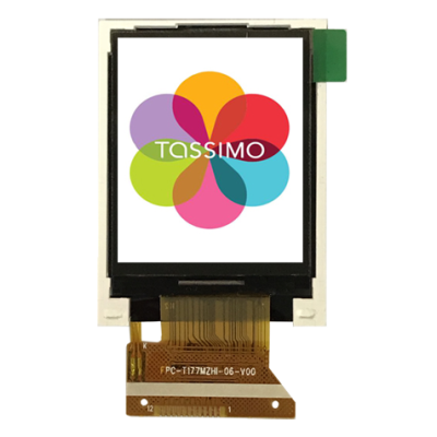 Pantalla TFT de 1,77 pulgadas con una resolución de 178 (RGB) x 160, 320 cd/m2