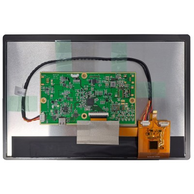 Pantalla TFT de 7,0 pulgadas, luminancia de 800 cd/m2 con panel táctil resistivo de 4 hilos e interfaz LVDS de Digiwise