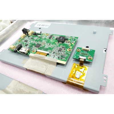 Pantalla controladora de drones de 8.0", 1100 cd/m2 con CTP adecuada para drones, médicos, militares, comerciales e industriales