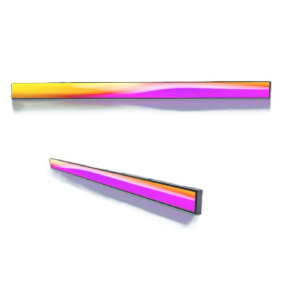 Pantalla LCD digital de barra de borde de estante