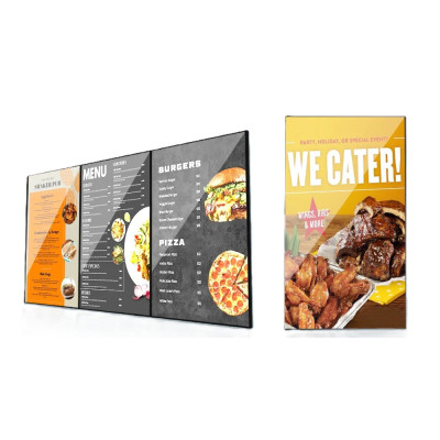 Monitor profesional CCTV / Panel de menú digital / Bisel estrecho de 8 mm