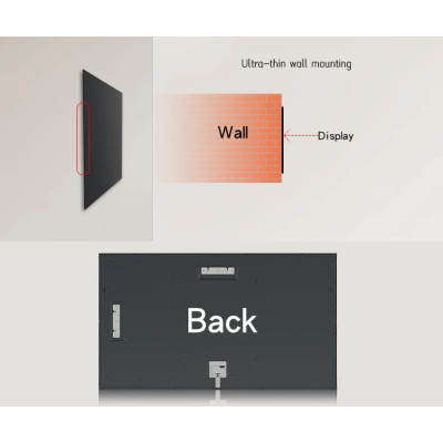 Commercial Ultra Thin Indoor LCD Display
