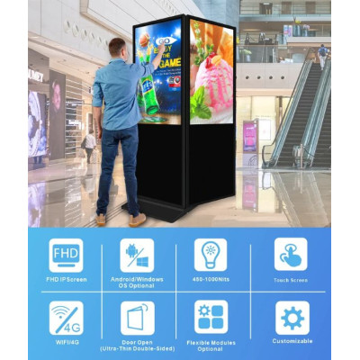 Starvisual Indoor Double-sided Digital Signage Kiosk