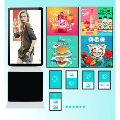 360° Rotating Touch LCD Digital Signage Kiosk