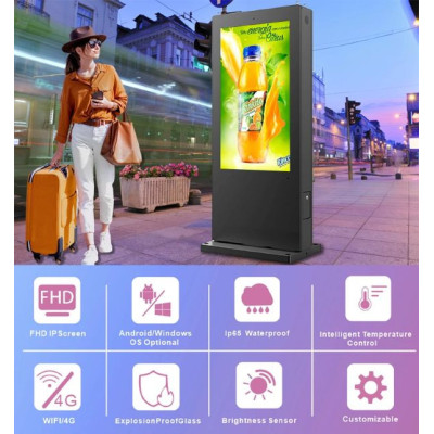 Starvisual Smart Double Sided Outdoor IP65 Digital Kiosk